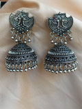 Black Metal Jhumka