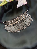 Metallic boho choker