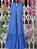 Long Falling Cotton Dress