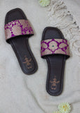 Gulabi Gazal' Slip Ons