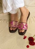 Gulabi Gazal' Slip Ons