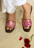 Gulabi Gazal' Slip Ons