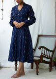 Blue Pepper Ikat Dress