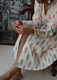 White Pepper Ikat Dress