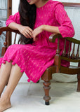 Pink Tango Ikat Dress